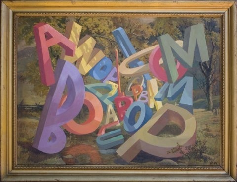 Wayne White | PICDIT #design #graphic #painting #art #colour