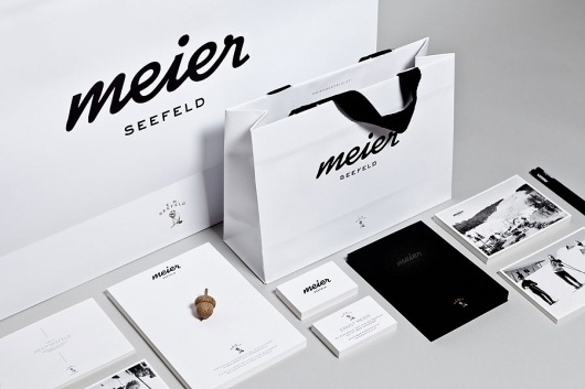 Meier Seefeld Logo Design by Bureaura Bensteiner. | LogoStack #logo #design