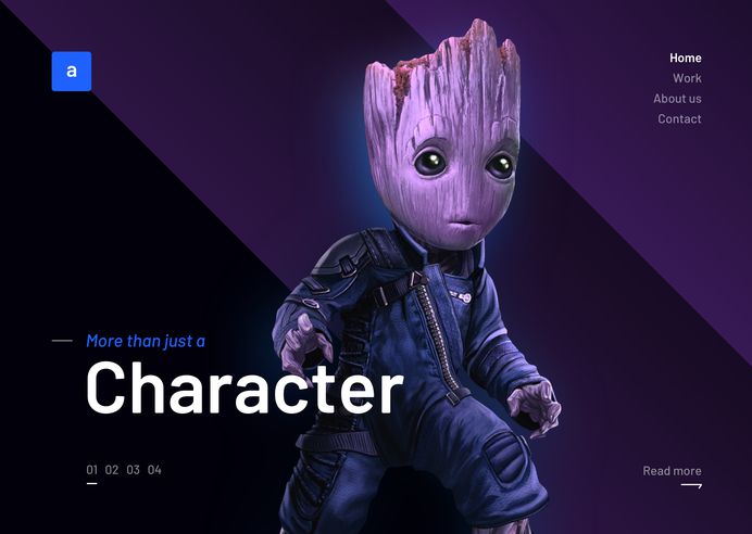 Groot landing page hq