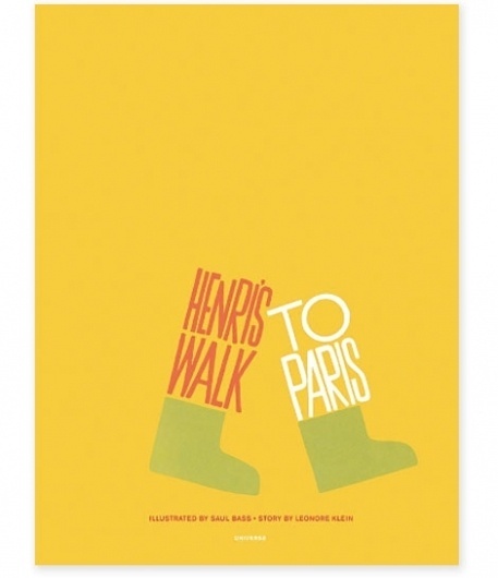 grain edit · Now Available: Saul Bass's Henri's Walk to Paris #movie #poster