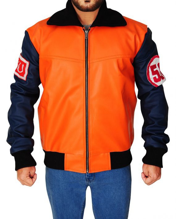 Goku 59 Dragon Ball Z Cosplay Orange Jacket