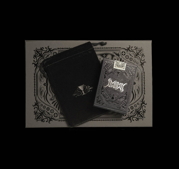 lovely package stranger and stranger christmas playing cards 1 #uv #emboss #spot