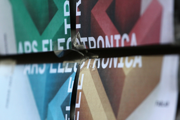 Ars Electronica Poster #3d #render #electronica #design #book #composition #cover #identity #are #poster #logo #logotype #covers #grid #cartel #innovation #graphic #experimental #system #art #street #ars #editorial #magazine