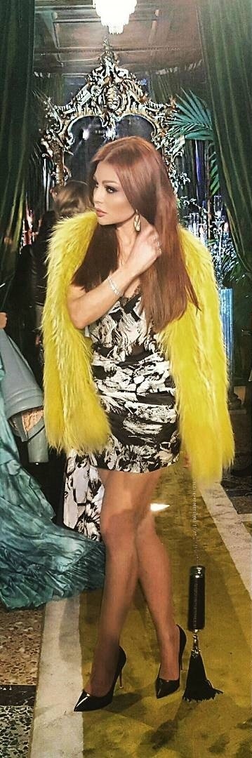 Haifa Wehbe New Hair Color