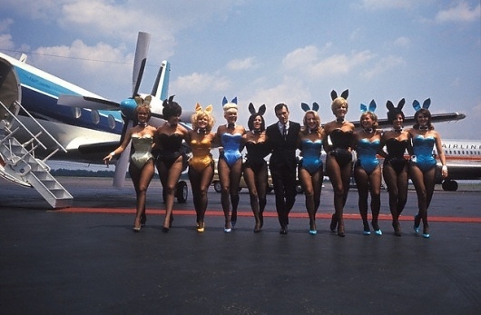 ICONIC BRANDING OF A BUNNY KIND | THE BIRTH OF PLAYBOY MAGAZINE « The Selvedge Yard #playboy #vintage #airplane