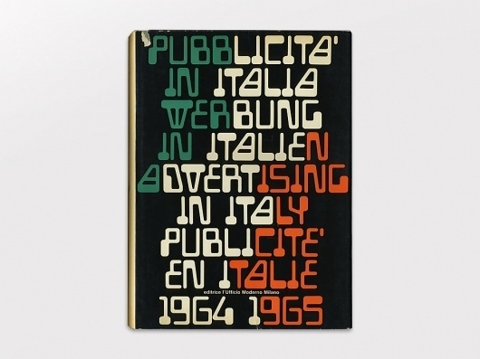 Display | Pubblicita in Italia 1964-1965 | Collection #cover #book