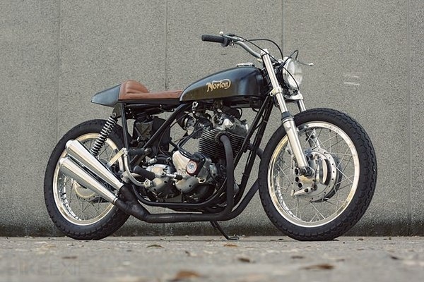 Custom Norton Commando #norton #naughty