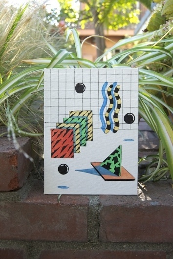 All sizes | Little Paintings | Flickr - Photo Sharing! #illustration #memphis