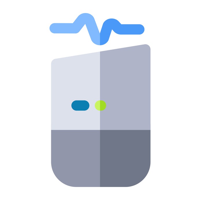 See more icon inspiration related to AI, home assistant, automaton, electronics, assistant, multimedia, technology and app on Flaticon.