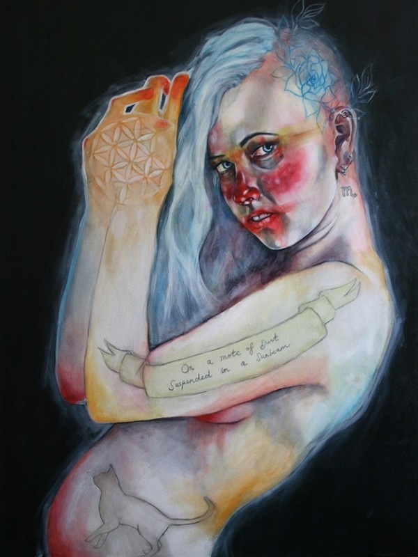 Hemera #krap #artwork #illustration #portrait #stupid #painting #art #fine