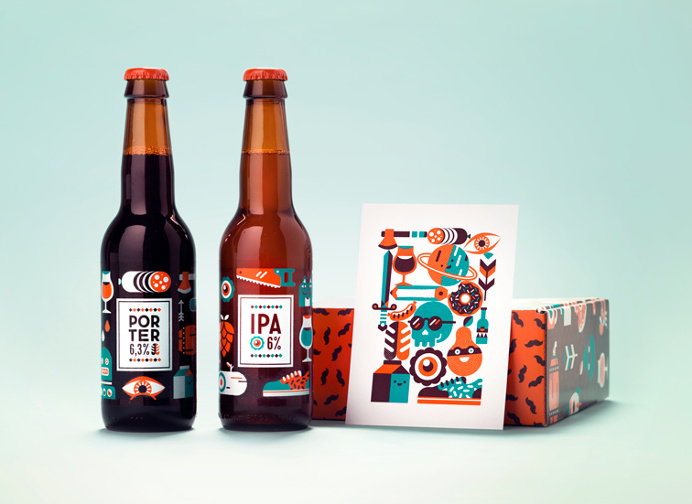 Beer labels by Patswerk