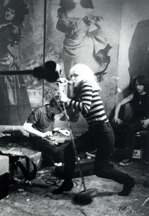 Debbie Harry at CBGB #blackwhite #white #dennie #harry #& #black #debbie #music