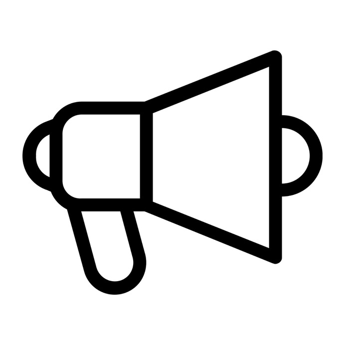 See more icon inspiration related to bullhorn, shout, protest, promotion, megaphone, loudspeaker, announcement, marketing, commerce and shopping, Tools and utensils, announcer and communications on Flaticon.