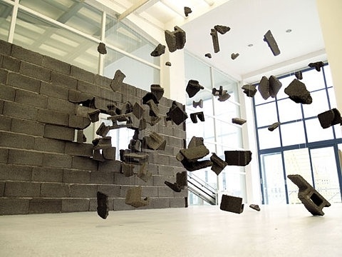 FFFFOUND! | 'the kaleidoscopic eye: thyssen-bornemisza art contemporary collection' at mori art museum, tokyo #concrete
