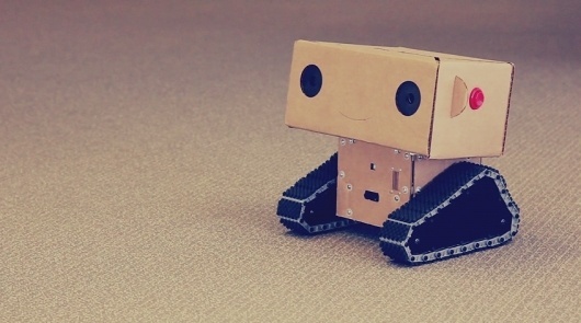 The Craft league (via janks) #tech #low #cardboard #robot