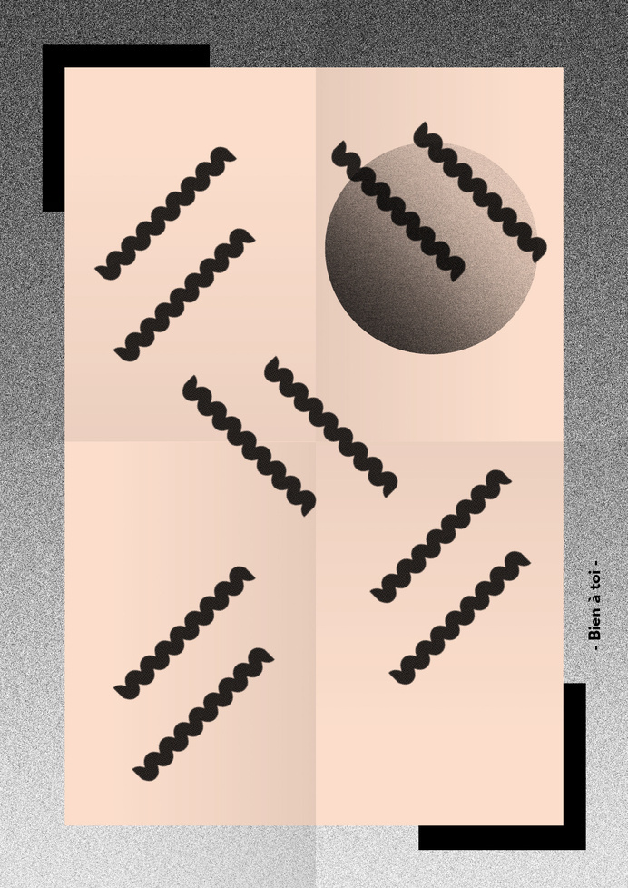 Bien a toi #design #graphic #poster