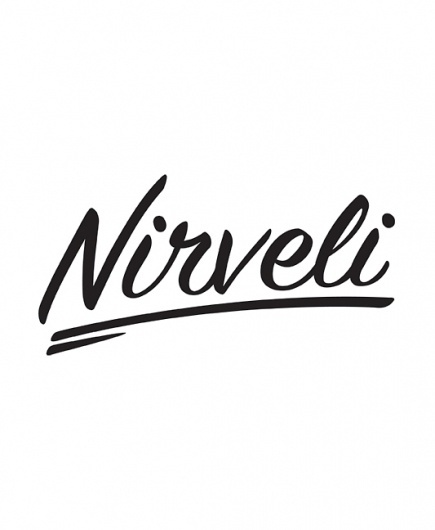 Nirveli | Ryan Stever #cursive #type #water