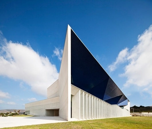 The Municipal Auditorium of Teulada by Francisco Mangado #architecture