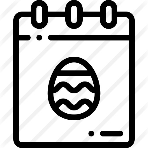 See more icon inspiration related to easter day, time and date, cultures, christianity, celebration, christian, easter and calendar on Flaticon.