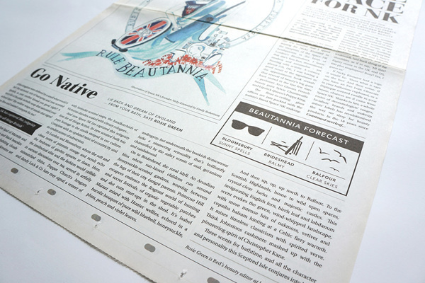 newspaper box layout detail