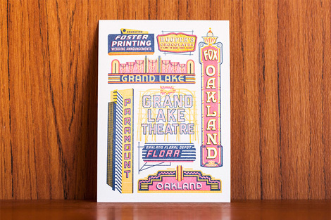 The Weekend Press via grain edit #sign #print #neon