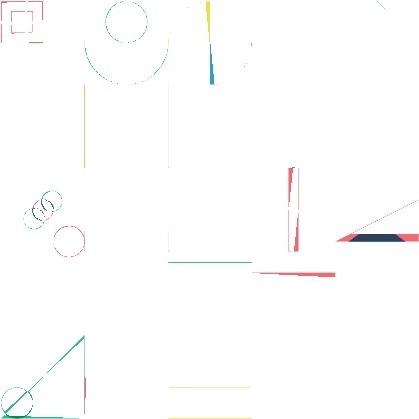 Animated GIFs Skip Dolphin Hursh #colorform #geometric