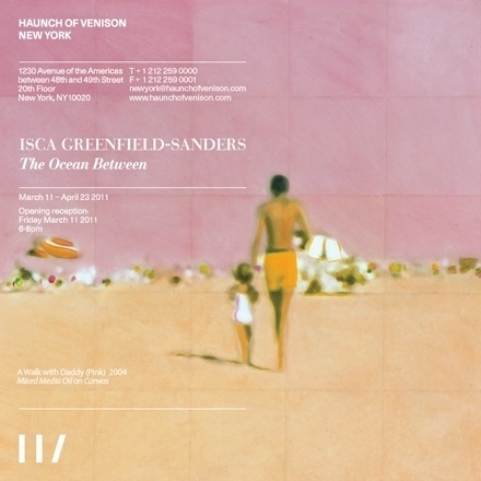 Haunch of Venison invitation #invite #gallery #design #graphic #art