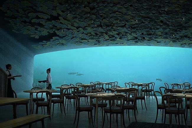 Snøhetta Unveils Design for Europe's First Underwater Restaurant