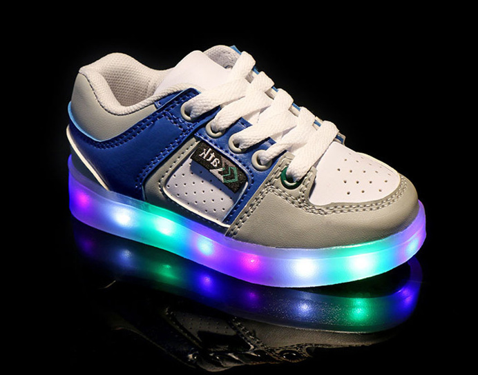 2016 new Kid's shoes led luminous shoes