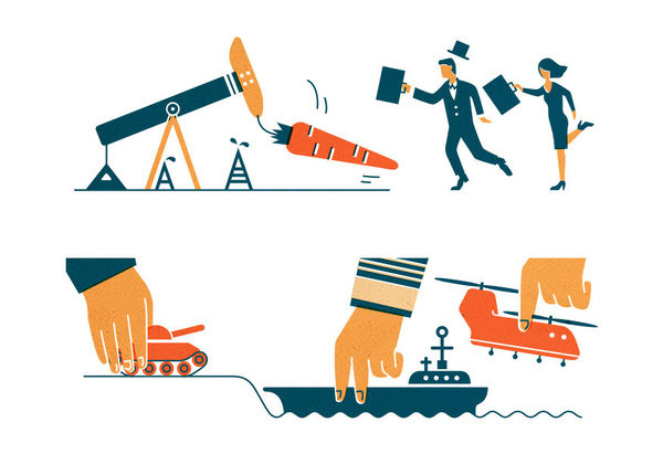 Monocle Vesa Sammalisto #illustration