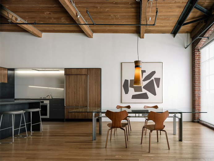 San Francisco Loft Steel Finishing - #decor, #interior