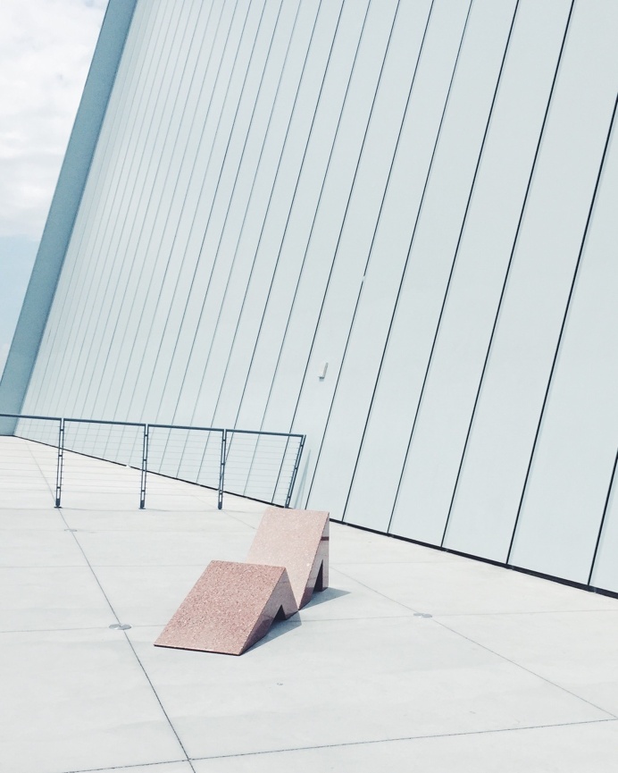 The New Whitney #architecture #museum #gallery #newyork #minimal #clean #lines #bright