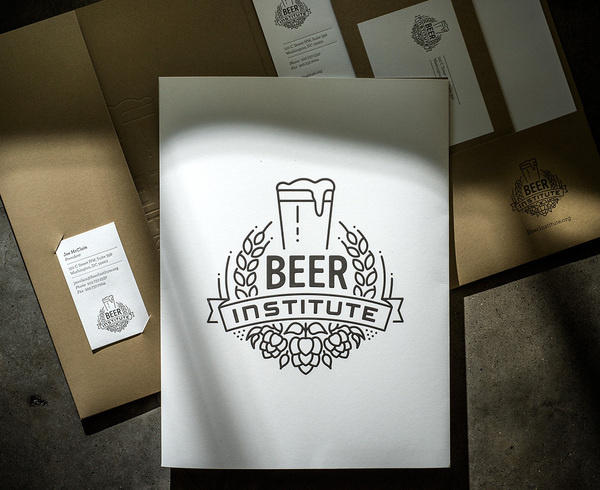 lovely stationery beer institute 1 #logo #logotype #beer