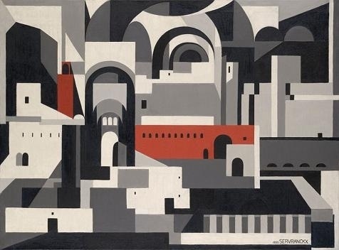 The Painting I Most Want To Steal | After Corbu #monotone #servranckw #cubist #painting