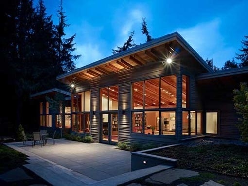 Fresh Design Interior | Middle of the Forest of Wooden Houses Port Townsend Residence #architecture #house