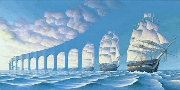 Optical Illusion Paintings by Rob Gonsalves #rob #optical #illusion #paintings #gonsalves