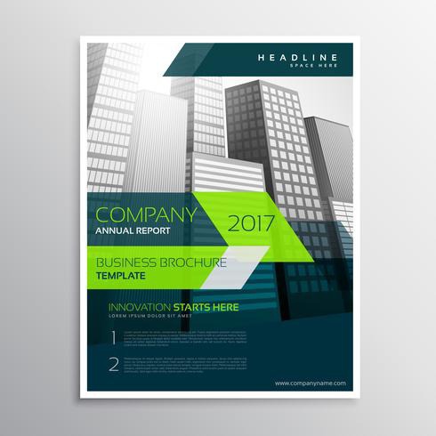 modern company brochure template design