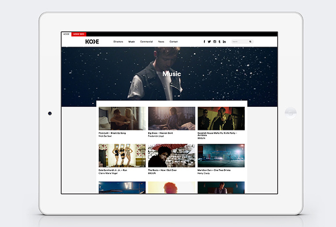 Kode by Bunch and Sebazzo #brand design #web design #website