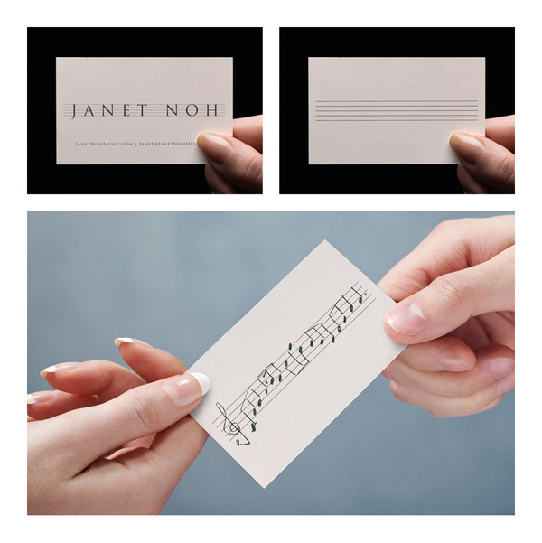 Business card for musician #card #business #musician