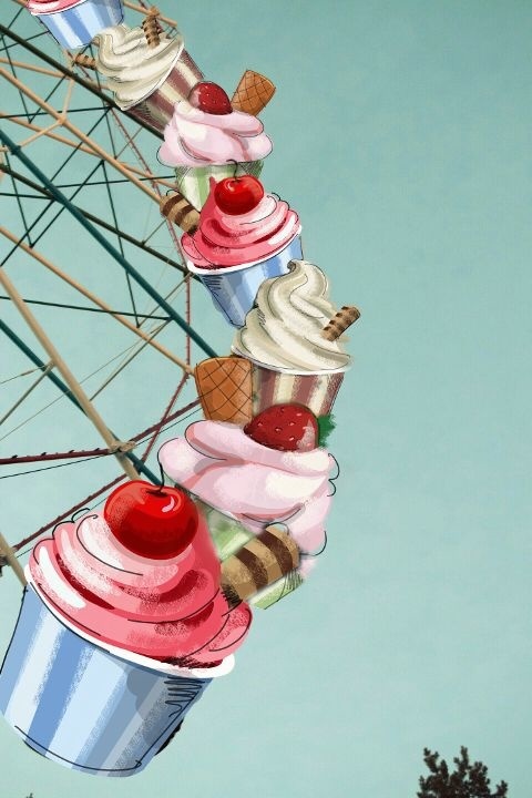 #photography#picture editor#collage maker#cupcake#cherry#sweet#delicious