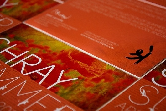 Luxury Retail Store - Shray on the Behance Network #invite #red #branding #india #bombay #design #graphic #shray #summer #sanskrit