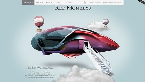 Red Monkey #vnwebdesigner