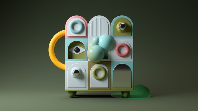 Colorful 3D Nooks - Mindsparkle Mag Colorful 3D Nooks is an exploration of shape, color and composition designed by Santi Zoraidez. #logo #packaging #identity #branding #design #color #photography #graphic #design #gallery #blog #project #mindsparkle #mag #beautiful #portfolio #designer