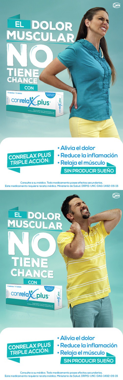 Conrelax Plus – Muscle pain has no chance