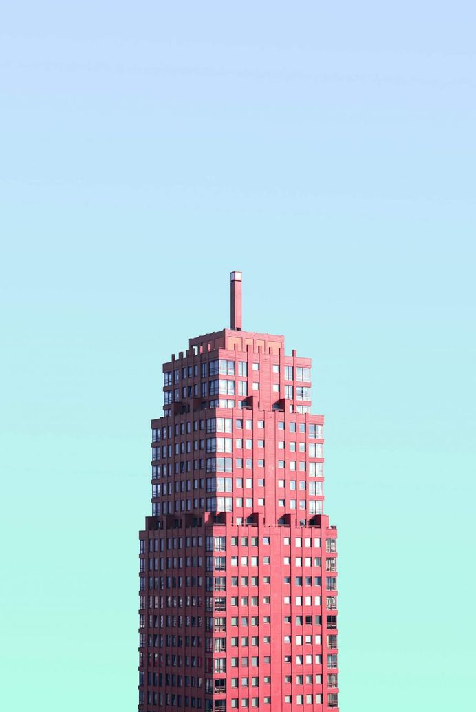 Minimalist and Colorful Architecture Photography by Simone Hutsch