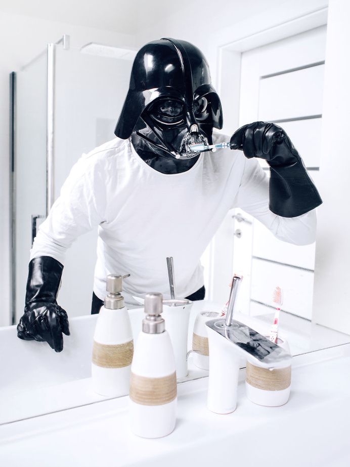 #toothbrush #dartvader #vader #usetheforce #starwars