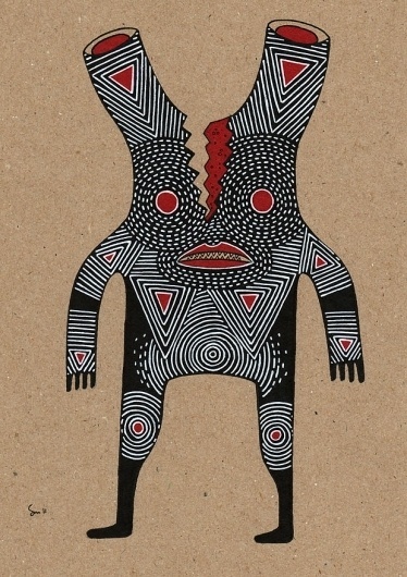 Thirteen : Cosmic Nuggets #pattern #nuggets #design #illustration #organic #character #cosmic