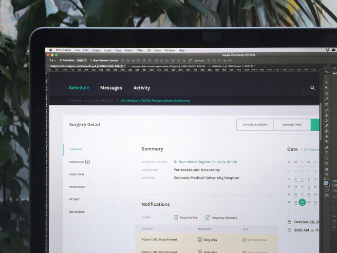 Medical Startup Detail Page #ui