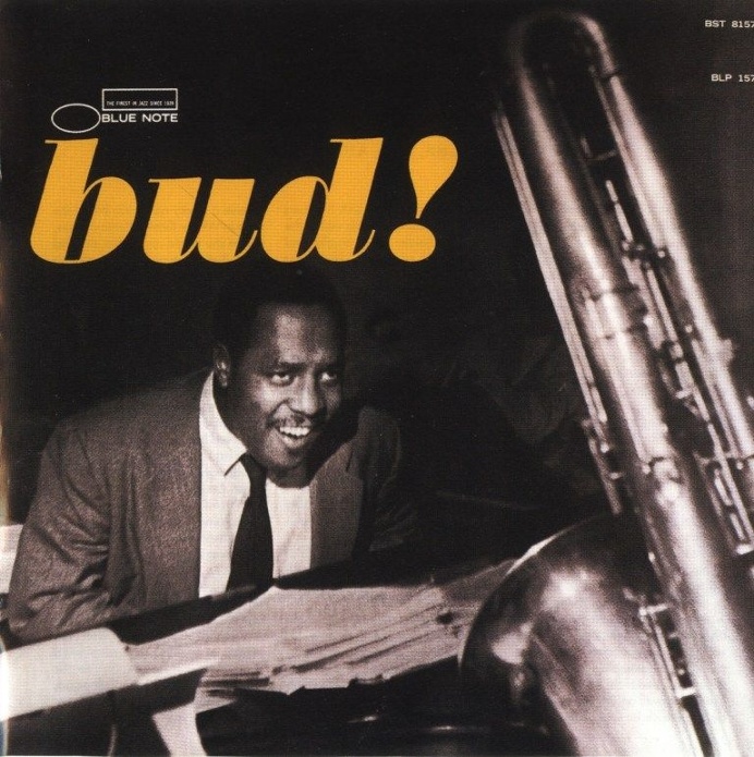 bud! blue note jazz album cover