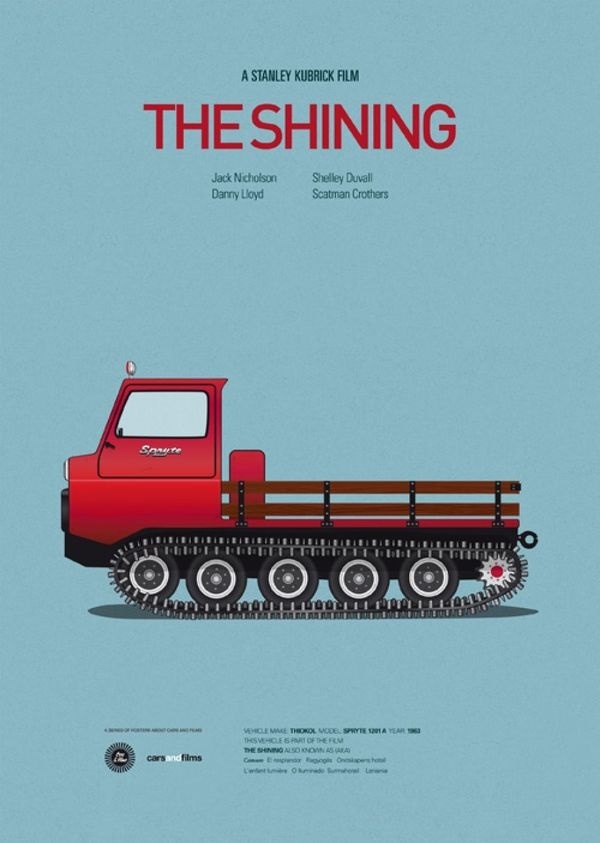 Os veiculos icónicos do cinema #moovies #design #graphic #cine #cars #famouse